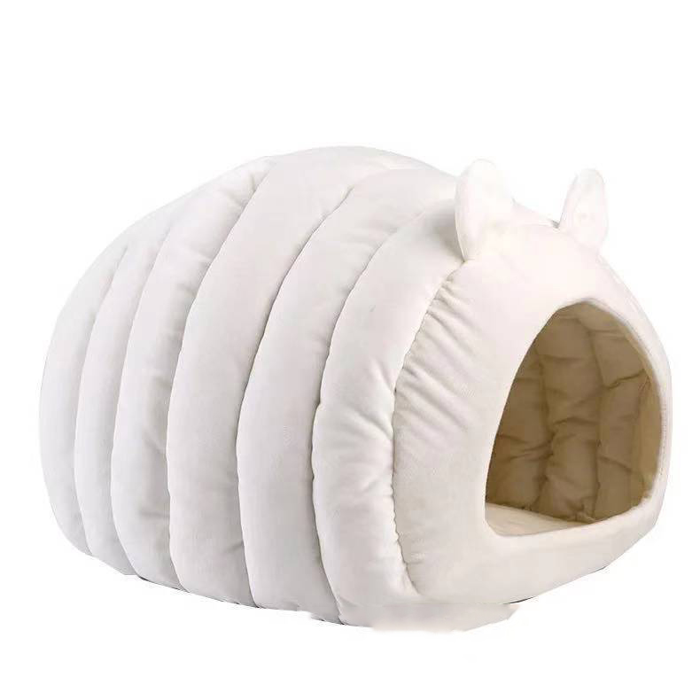고양이 휴식 공간 애벌레 고양이집 보온 둥지 하우스