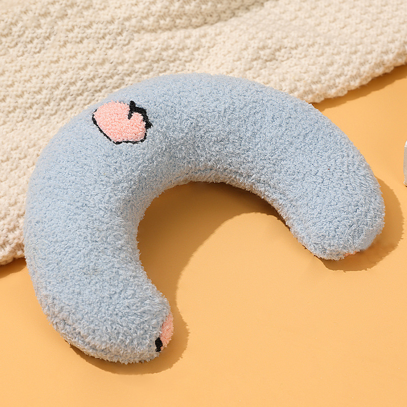 고양이 작은 베개 애견 u형 베개 수면 매트